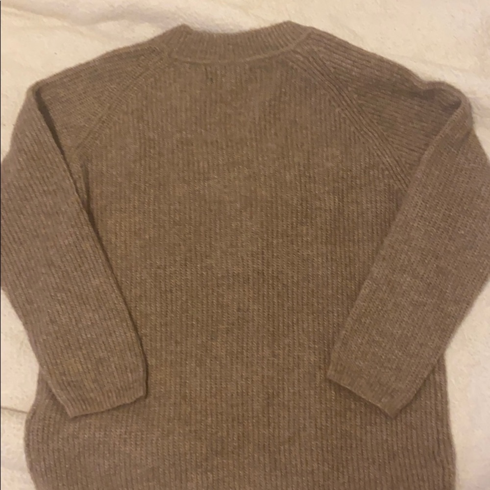 Vero Moda Taupe Button-Up Ribbed Cardigan - Picture 2 of 4